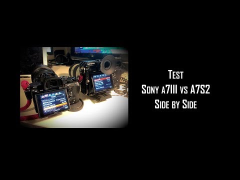 Sony  a7III vs a7S2 -  Side by Side