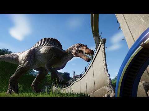 SPINOSAURUS BREAKOUT, CARCHARODONTOSAURUS,GIGANOTOSAURUS & CARNOTAURUS |JURASSIC WORLD EVOLUTION