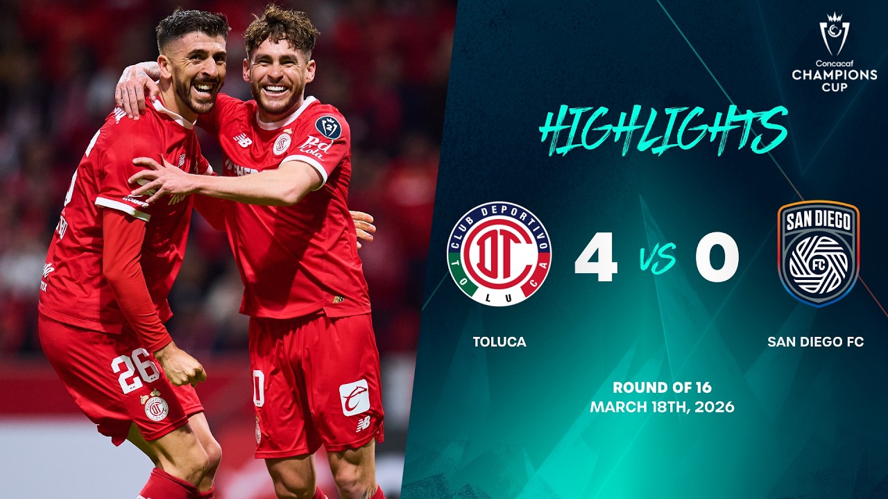 CD Toluca vs San Diego Highlights
