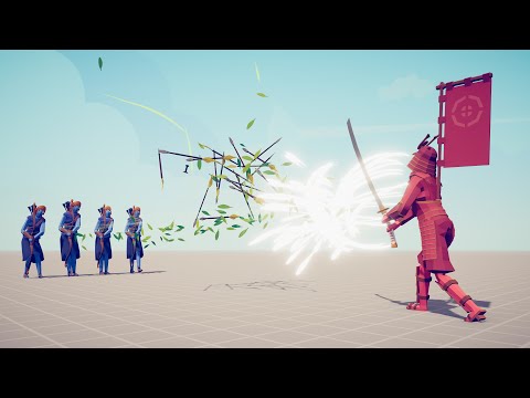 NEW SHOGUN vs ARCHERS - Totally Accurate Battle Simulator