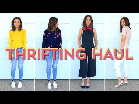 Try-On Thrifting Haul + Save $ on Designer Brands! | Ingrid Nilsen Video