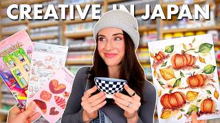 7 Days Living Creatively in JAPAN 🌸🍡 (Coloring, Sketching & More!)
