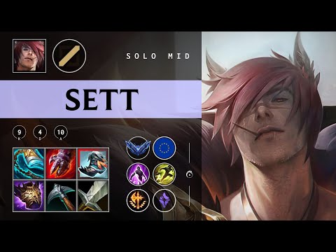 Sett Mid vs Katarina - EUW Diamond Patch 25.24