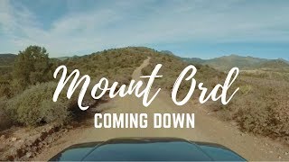 preview picture of video 'Mount Ord (Coming Down)'