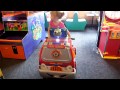 Red Fire Truck Kiddie Kid Amusement Fun Ride