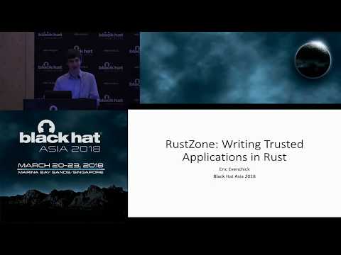 RustZone: Writing Trusted Applications in Rust