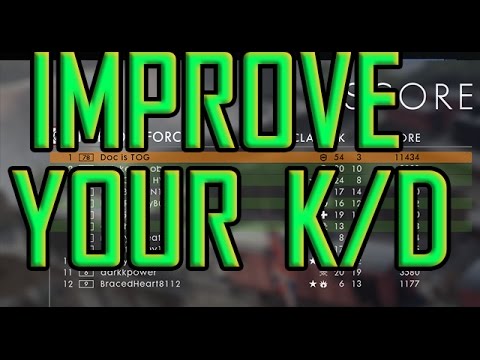Improve your Kill Death Ratio what gets over looked