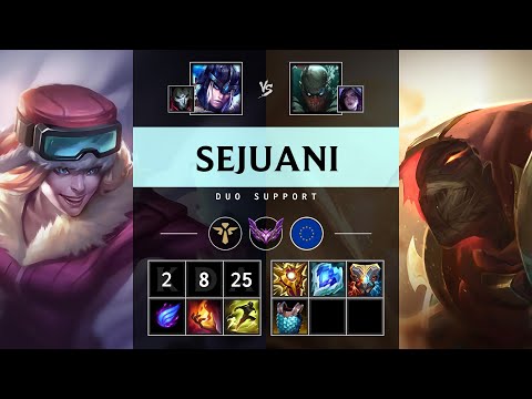 Sejuani Support vs Pyke - EUW Master Patch 25.17