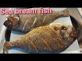 seabream fish।how to make 10min seabream with beans.