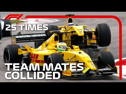 Teammate Collisions and Dramatic Crashes: Formula One's Most Intense Moments