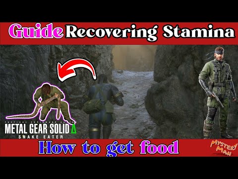 Metal Gear Solid ∆ Snake Eater Food | How to get food | Recovering Stamina