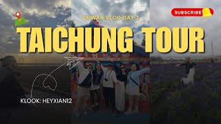 Taiwan Travel Vlog Day 2 🇹🇼 | Zhongshe Flower Market, Rainbow Village, Miyahara &amp;amp; Gaomei Wetlands