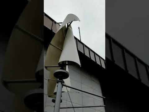 Dikey Rüzgar Türbini Sarıyer Villa Uygulaması