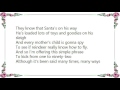 B.J. Thomas - The Christmas Song Chestnuts Roasting On an Open Fire Lyrics
