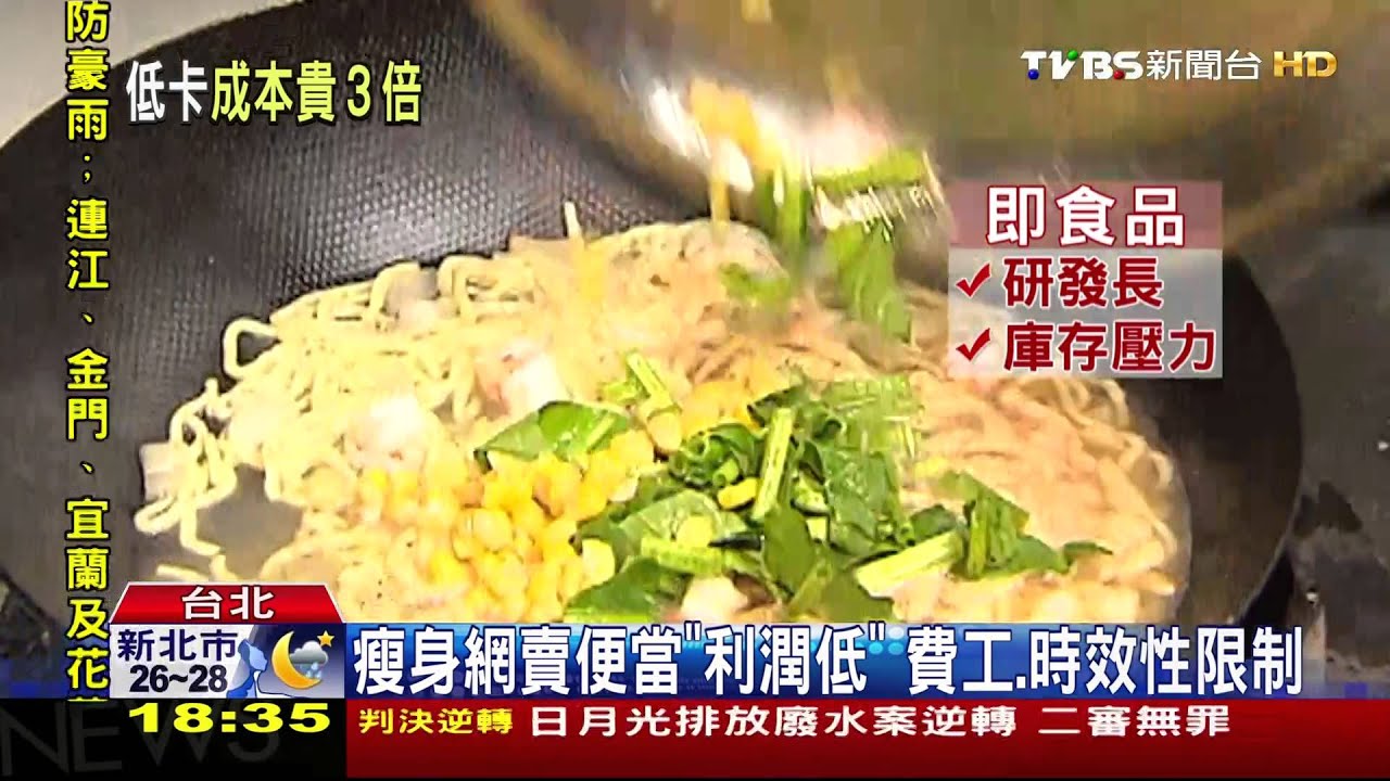 瘦身網賣便當「利潤低」　費工、時效性限制