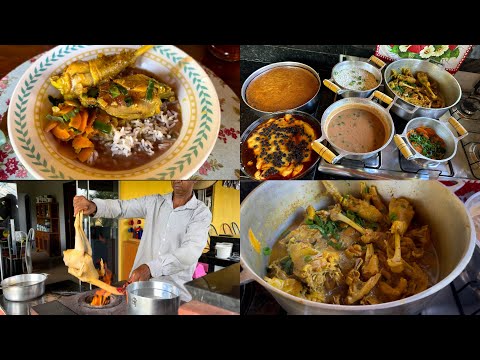 Free-range chicken on a wood-fired stove 🪵 country food, country lunch