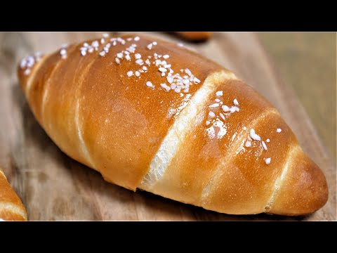 No Knead Salted Butter Roll Bread｜super simple recipe｜Rofco B5 Oven
