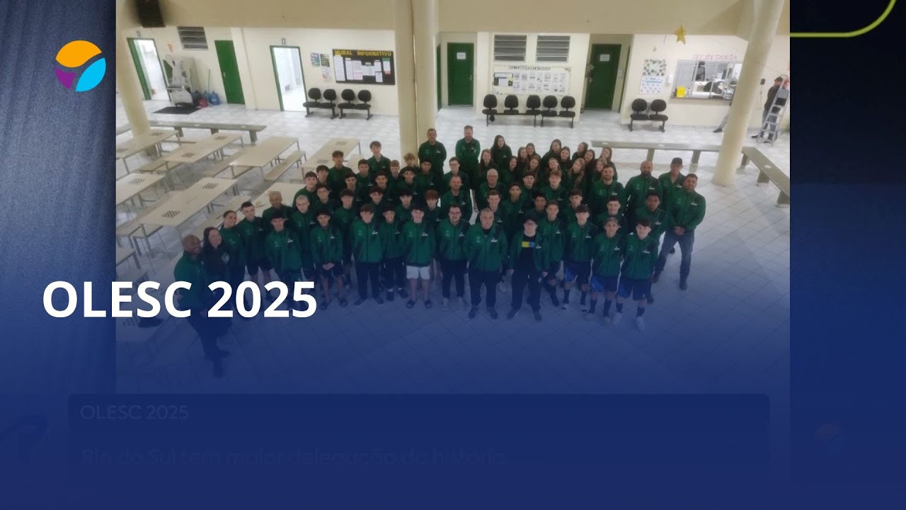 Rio do Sul embarca com sua maior delegação para competição estadual