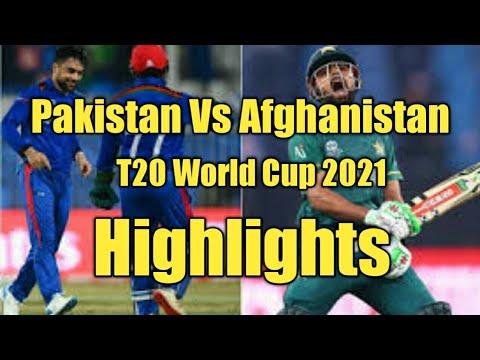 Pakistan  Vs Afghanistan T20 Highlights | T20 World Cup Highlights | Today Match Highlights