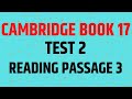 Cambridge Book 17 Test 2 Reading Passage 3 | Insight or Evolution Ielts Reading | IELTS Fever