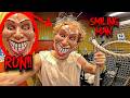SMILING MAN REAL LIFE HORROR ESCAPE PARKOUR POV