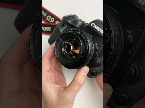 Gold ring camera filter