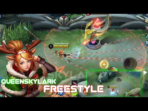 Fanny freestyle 🔥 QueenSkylark / mobile legends bang bang