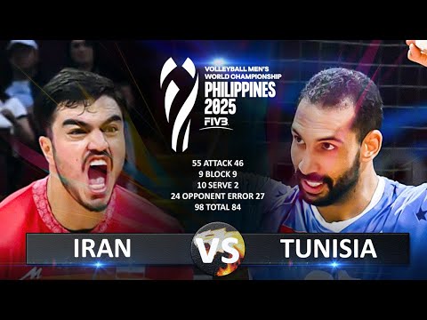 Iran vs Tunisia | Men's World Championship 2025