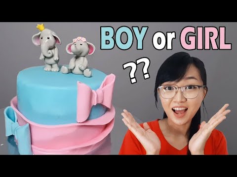 Baby Shower cake | Baby Shower Cake Fondant | Baby Shower Cake Ideas | Gender Reveal Cake