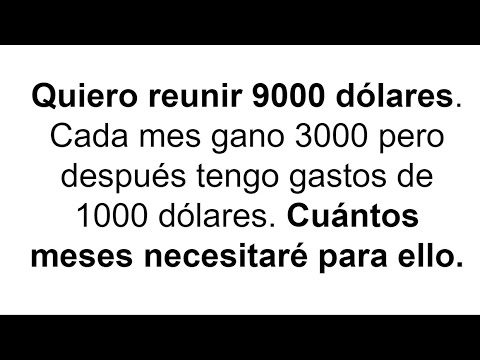 ¿SABES RAZONAR ESTE PROBLEMA CON DINERO?