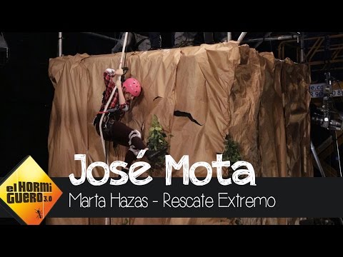 Marta Hazas: "¿Se puede subir a una persona a pulso cogiéndole de la mano?"