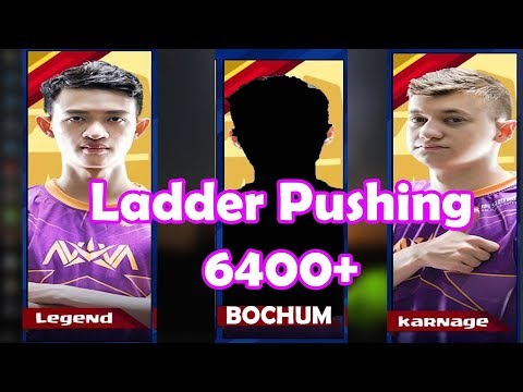 Karnage  and Bochum  6400+ Gameplays Ladder push - clash royale
