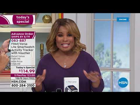 HSN | Electronic Connection featuring Fitbit 08.03.2019 - 06 AM