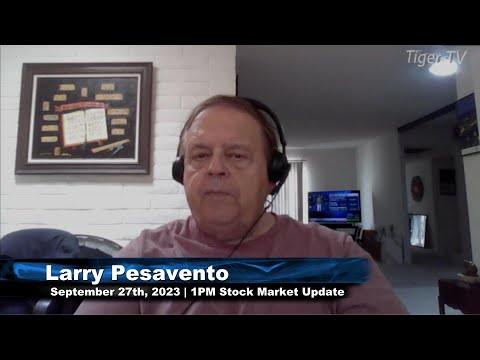 September 28th 1PM ET Market Update on TFNN - 2023