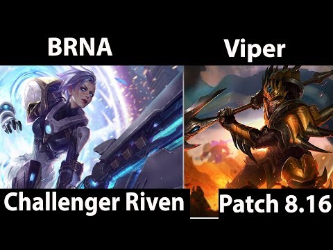 [ BRNA ] Riven vs Jarvan IV [ Viper ] Top - BRNA Riven Gameplay