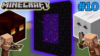 Nether Is So Dangerous | EP: #10 | Minecraft Gameplay | #youtube #minecraft #gaming