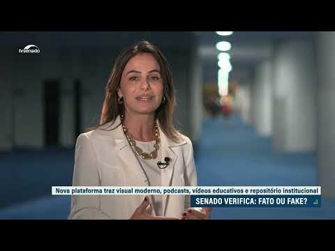Senado Verifica completa 5 anos e lança nova plataforma contra fake news