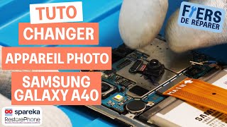 Comment changer l'appareil photo d'un Samsung Galaxy A40