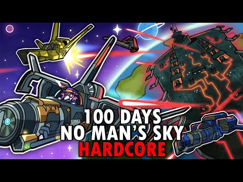 I spent 100 Days in No Mans Sky HARDCORE... Here's What Happened!
