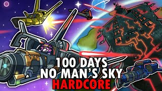 Download lagu I spent 100 Days in No Mans Sky HARDCORE... Here's What Happened! mp3
