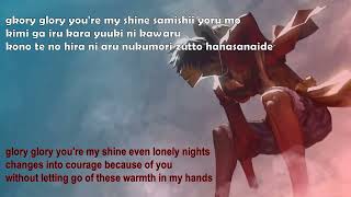 Download lagu ONE PIECE ENDING SONG 7 || GLORY KIMI GA IRU KARA|| with Lyrics mp3