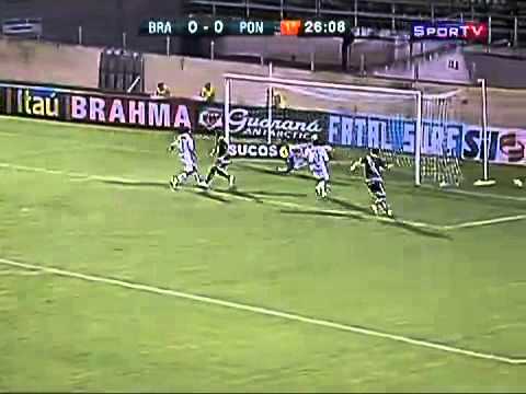 O gol de Bragantino 0 x 1 Ponte Preta pelo Paulista 2011