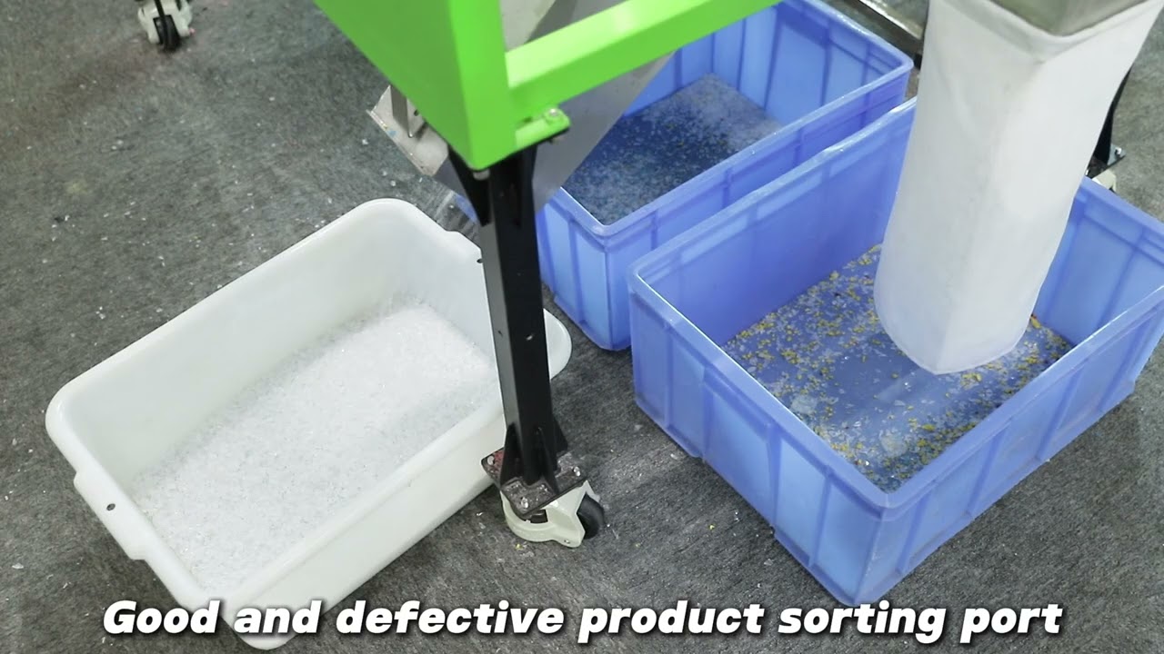 WESORT plastic color sorter, a good helper for plastic recycling