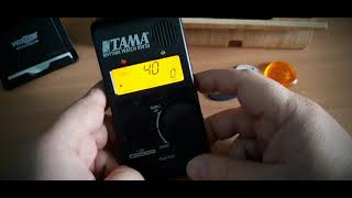 Video thumbnail for TAMA Rhythm Watch RW30 Metronome (UNBOXING) by Myki Di Bono
