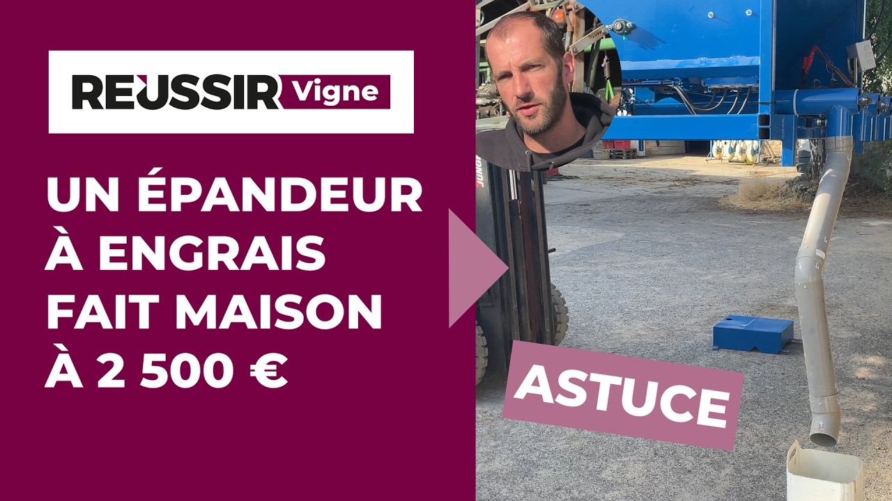 Astuce « J’ai créé un épandeur à engrais localisé pour 2 500 euros »