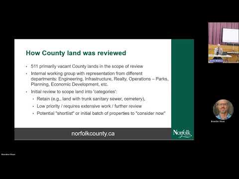 Public Meeting at the Langton Community Centre, November 22, 2023