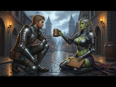 A Man Found His Orc Ex-Wife Begging In The Street—What Happened Next Destroyed Him. (Fiction Story)