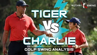 Understanding Power in the Golf Swing: Tiger vs. Charlie Woods
