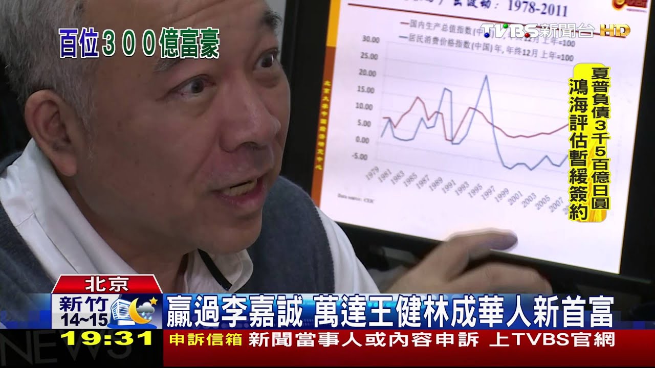 北京擠下紐約　百名10億美金身價富豪