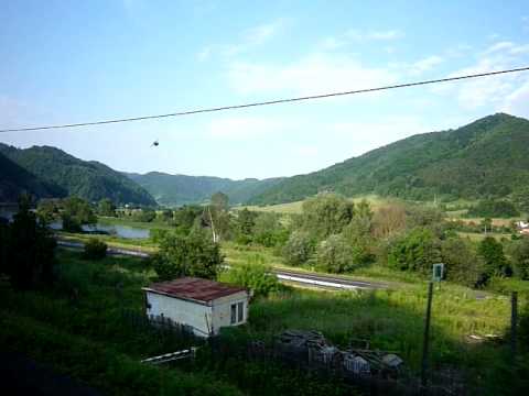 vlakem podél Labe - Povrly